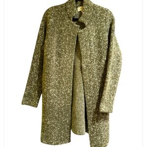 Mia Mai Italian wool blend sweater coat